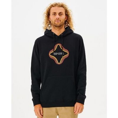 Rip Curl SURF REVIVAL VIBRATIONS HOOD Black