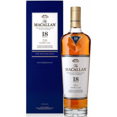 Macallan Double Cask 18y 2023 Release 43% 0,7 l (karton) – Hledejceny.cz