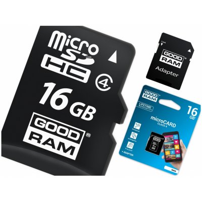 Goodram microSDHC 16 GB UHS-I U1 M1AA-0160R12 – Zbozi.Blesk.cz