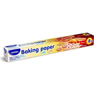 Wimex Papír na pečení v boxu 38 cm x 8 m - hnědý - 69308 – Zboží Dáma