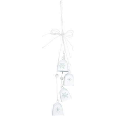 MFP Paper 8886158 Závěs zvonky bílé 3,5cm délka 37cm – Zboží Mobilmania