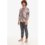 Taro chlapecké pyžamo Greg šedá – Zboží Dáma