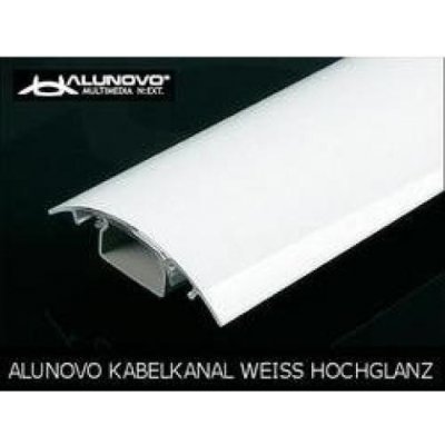 Hliníková elektroinstalační lišta Alunovo HW90-050, 500 x 80 x 20 mm