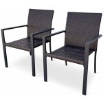 Nábytek Texim Zahradní stohovací židle WICKER PAT ratan set 2ks – Zboží Dáma Nábytek Texim Zahradní stohovací židle WICKER PAT ratan set 2ks – Zboží Dáma
