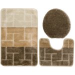 Nej-koberce TERAMO béžová hnědá 40x50 cm a 50x80 cm – Sleviste.cz