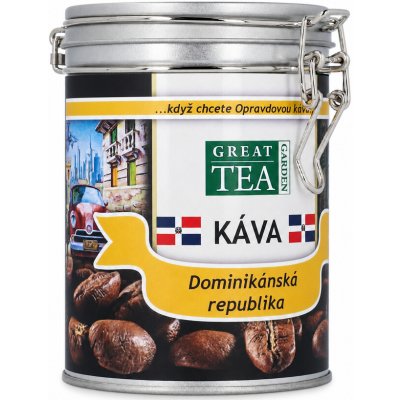 Great Tea Garden Káva Dominikánská republika zrnková 0,2 kg – Hledejceny.cz