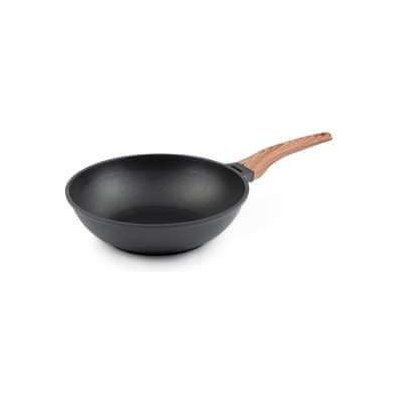 Rosmarino Pánev wok Black Line Moderní technologie vaření s efektem horkého kamene Vhodné pro všechny varné desky včetně indukce 30 cm