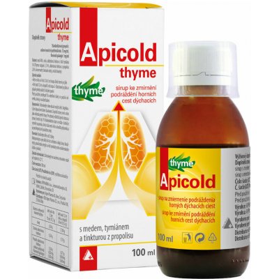 Apipharma APICOLD thyme sirup 100 ml