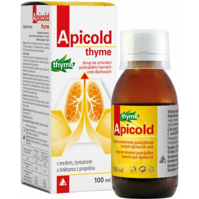 Apipharma APICOLD thyme sirup 100 ml – Hledejceny.cz