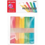 MADRID PAPEL IMPORT S.L. Dřevěné špachtle 11,2cm 50ks barevné – Zboží Mobilmania