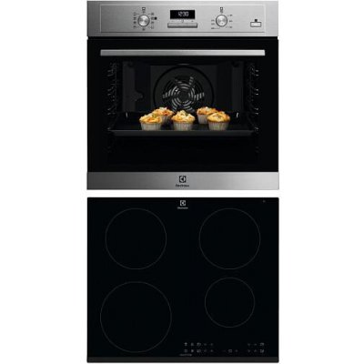 Set Electrolux 600 PRO SteamBake EOD3H70X + LIR60430