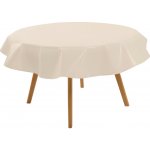 LIVARNO Omyvatelný ubrus kulatý Ø 160 cm béžová – Zboží Dáma