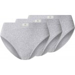 esmara Dámské vroubkované kalhotky s BIO bavlnou 3 kusy šedá – Hledejceny.cz