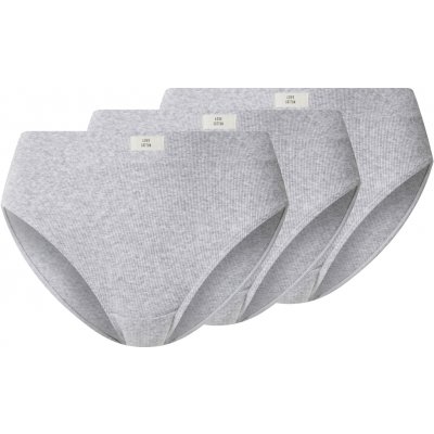 esmara Dámské vroubkované kalhotky s BIO bavlnou 3 kusy šedá – Hledejceny.cz