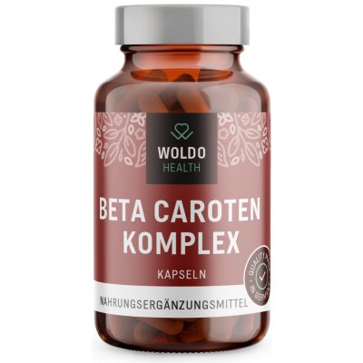 Woldo Health Beta caroten komplex 90 kapslí – Hledejceny.cz