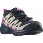 Salomon XA Pro 3D V8 CSWP J dětské boty India Ink/Transparent Yellow/Pink Gio – Hledejceny.cz