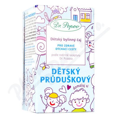 Dr.Popov Dětský bylin růdušk.20 x 1.5g – Zboží Mobilmania