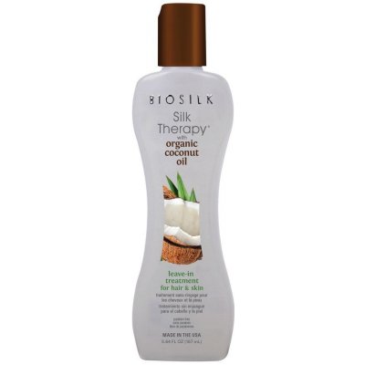 Biosilk Organic Coconut Oil Leave in Treatment for Hair & Skin 167 ml – Hledejceny.cz
