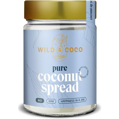 Wild&Coco BIO Kokosová pomazánka natural 300 g – Hledejceny.cz