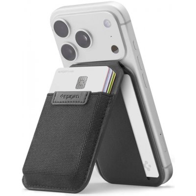 Spigen S314-4 Slim Fold MagFit peněženka se stojánkem pro MagSafe, černá – Zboží Živě