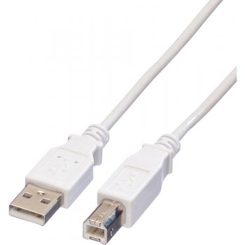 Value 11.99.8841 USB 2.0 A-B 4,5m, bílý