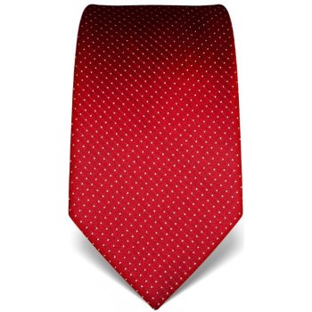 Vincenzo Boretti Červená manažerská kravata s prošitím V. Boretti 21991