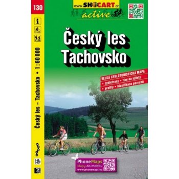 Český les Tachovsko 1:6 cyklomapa