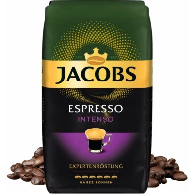 Jacobs Espresso Intenso káva 1 kg – Zboží Mobilmania