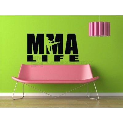 dekorace-steny.cz 768 - Dekorace na zeď - MMA - 40 x 80 cm – Zboží Dáma