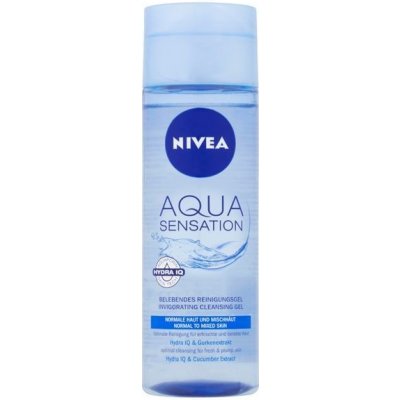 Nivea Visage Aqua Sensation oživující čistící pleťový gel 200 ml od 99 Kč -  Heureka.cz