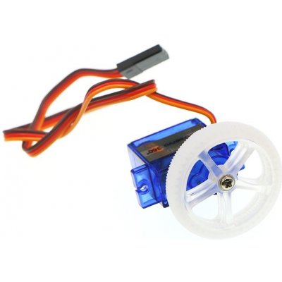 ElecFreaks EF90D micro:servo 360° kontinuální pro Micro:bit s kolem EF87 – Zboží Živě