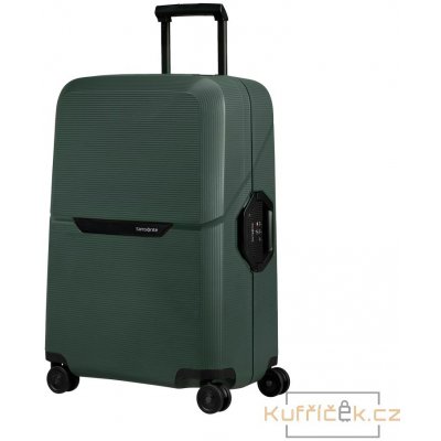 samsonite skorepinovy kufr magnum eco m zelena 82l – Heureka.cz