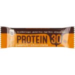 Bombus Protein 30% dvouvrstvé tyčinky s vysokým obsahem bílkovin Varianta: Peanut Chocolate 50 g – Zboží Mobilmania