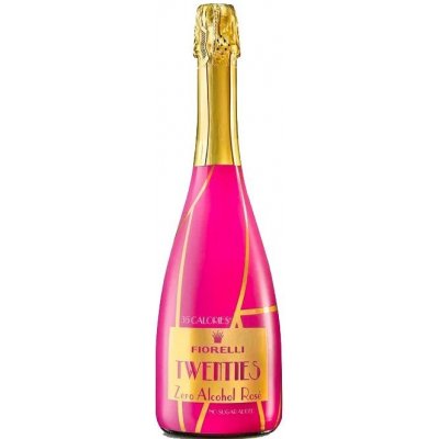 Toso Fiorelli Twenties Zero Alcohol Rosé 0% 0,75 l (holá láhev) – Zboží Dáma