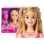 Barbie Barbie Stylingová hlava Blond vlasy HMD88 – Zboží Dáma