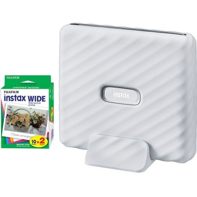 Fujifilm Instax Link WIDE bílá + film wide 20ks – Zboží Živě