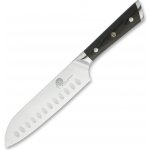 Dellinger German Black Samurai Santoku nůž šéfkuchaře 178 mm – Hledejceny.cz