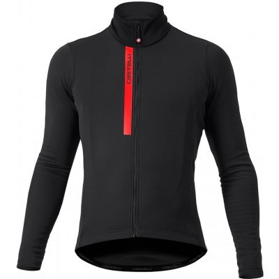 Castelli pánský Entrata Thermal light black/red – Zboží Mobilmania