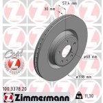 Brzdový kotouč ZIMMERMANN 100.3378.20 | Zboží Auto