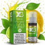 X4 Bar Juice Lemon and Lime 10 ml 10 mg – Hledejceny.cz