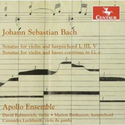 Johann Sebastian Bach - Sonatas for Violin and Harpsichord CD – Zboží Mobilmania