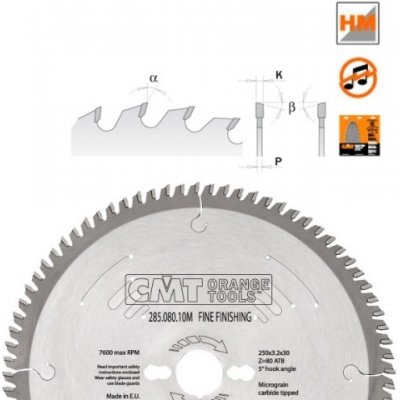 CMT C285.048.08M Kotouč pilový na dřevo pr. 200x3,2x30 mm, 48 zubů ATB – Zbozi.Blesk.cz