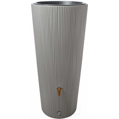 4rain Plastová nádrž na vodu VASO 2 v 1, 220 l (Zinc Grey)