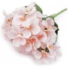 Květina Prima-obchod Umělá hortenzie, barva 3 pudrová světlá