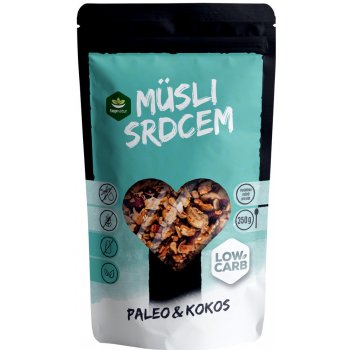 Topnatur Müsli Paleo a Kokos Low Carb 350 g