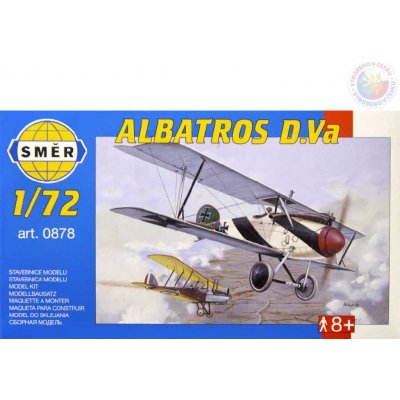 SMĚR Model letadlo Albatros D.V stavebnice letadla sm878 1:72 – Zboží Mobilmania