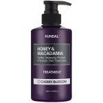 KUNDAL Honey & Macadamia Treatment kůra na vlasy Cherry Blossom 500 ml – Hledejceny.cz