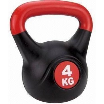 LiveUp Kettlebell plast 4 kg