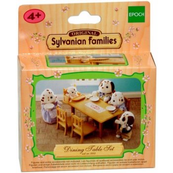 Sylvanian Families Nábytek jídelní stůl se židlemi