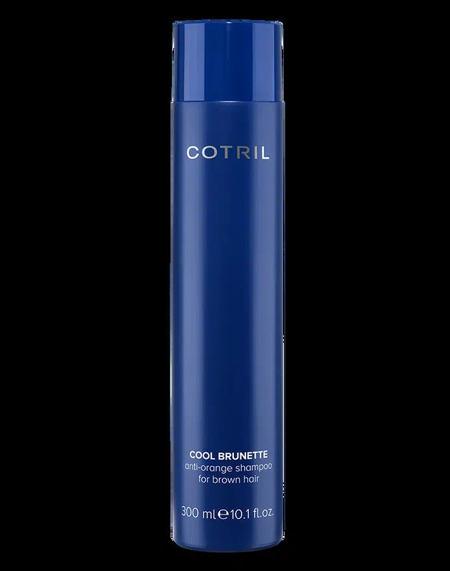 Cotril Cool Brunette modrý šampón pro hnědé vlasy 300 ml